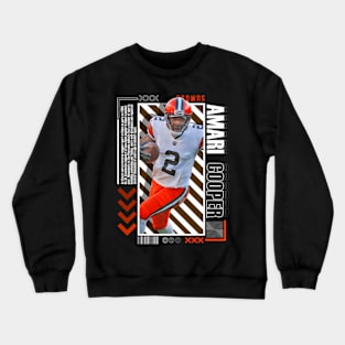 Amari Cooper Paper Poster Version 10 Crewneck Sweatshirt